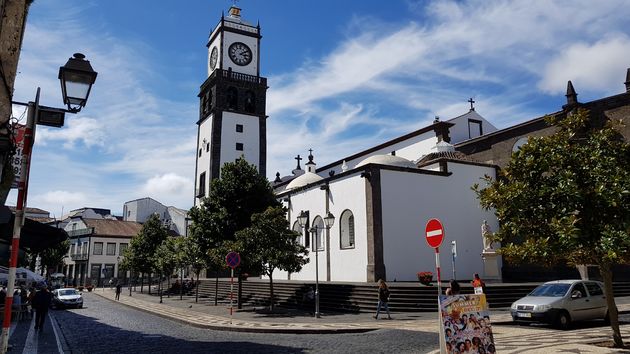 De bijzondere kerk vanaf een ander punt