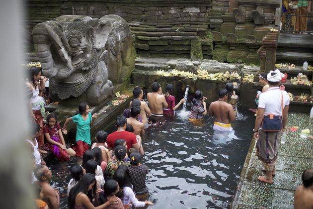 Bezoek de Pura Tirta Empul, de Holy Spring Water Temple