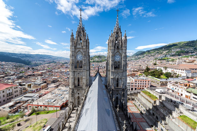 Spaanse architectuur in Quito \u00a9 jkraft5 - Fotolia.com