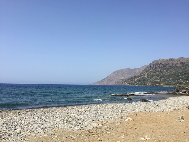 Op het strand is het erg rustig waardoor je ultiem kunt relaxen.