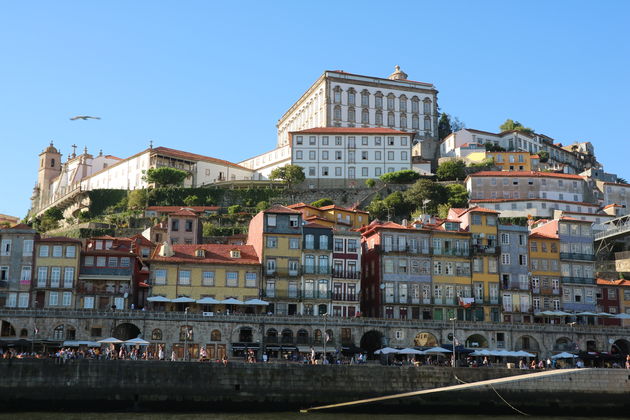 <em>Uitzicht op Ribeira vanaf het water<\/em>