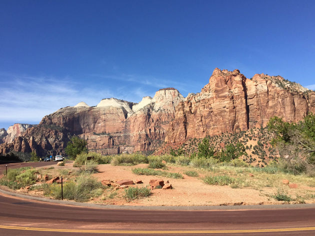 Road to Zion National Park.