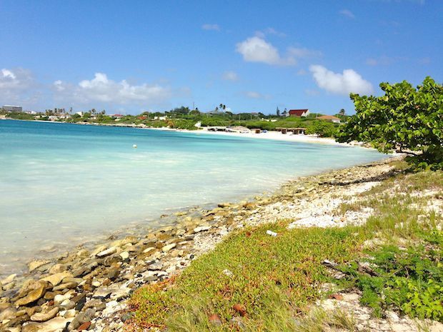 Vlakbij Baby Beach: Rodger`s Beach