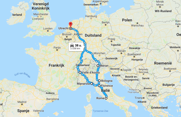 De perfecte route voor een roadtrip door Itali\u00eb