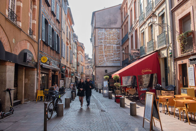 Wandel door Rue des Filatiers