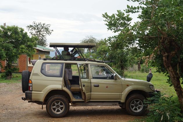 Onze jeep waarmee we Mikumi gaan ontdekken!