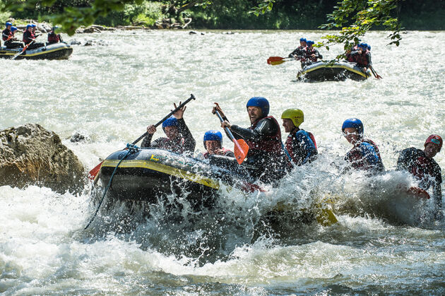 Ga het water op: raften in de zomer is super tof om te doen