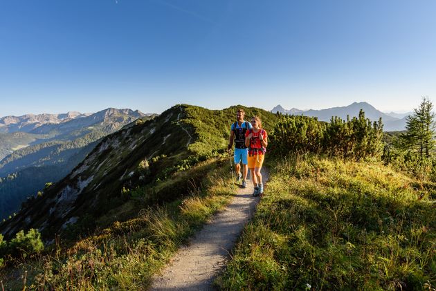 Wandelen en waterfun in de Salzburger Sportwelt