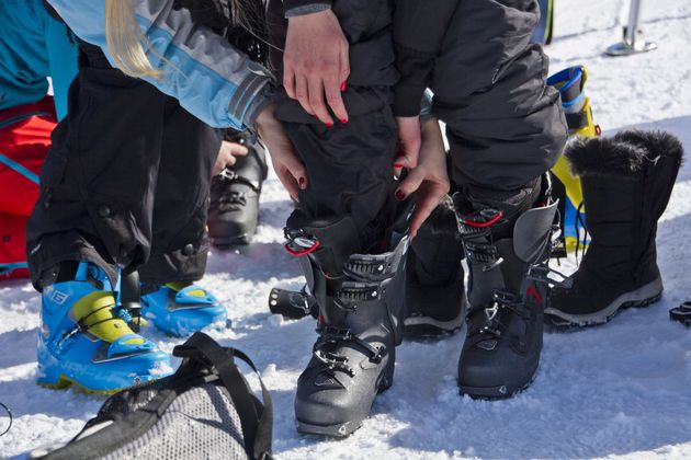 We trekken onze schoenen aan