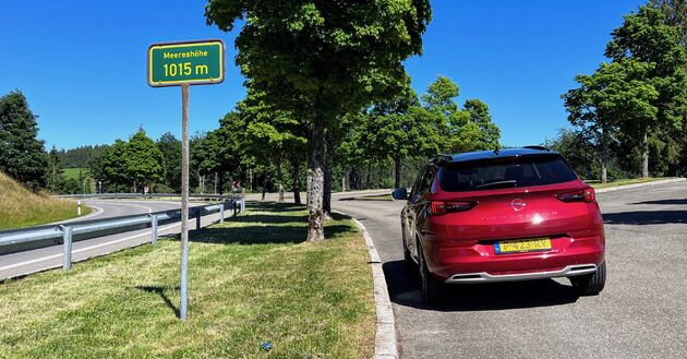 De Schwarzwaldhochstrasse maakt zijn naam waar