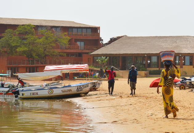 Het strand van hotel Royal Horizons Baobab