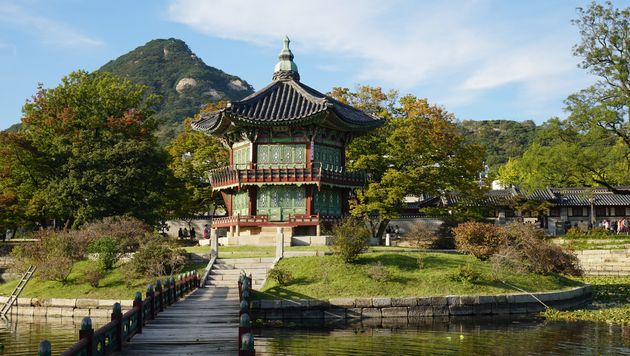 De schoonheid van een Zuid-Koreaanse tuin