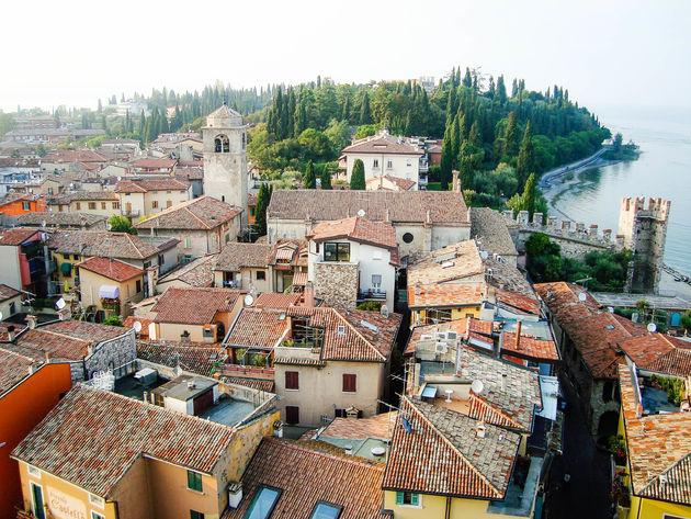 Uitzicht op Sirmione