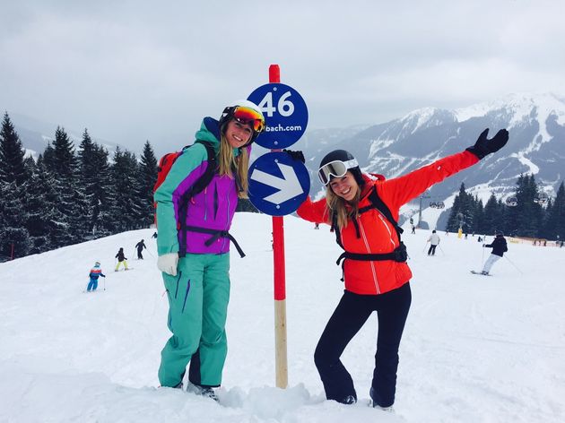 Fun in Saalbach met Annemerel