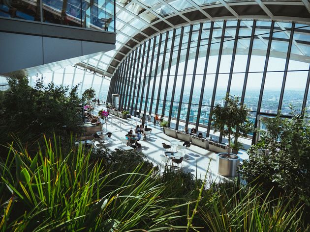 Een 360-graden uitzicht over Londen vanuit de Sky Garden