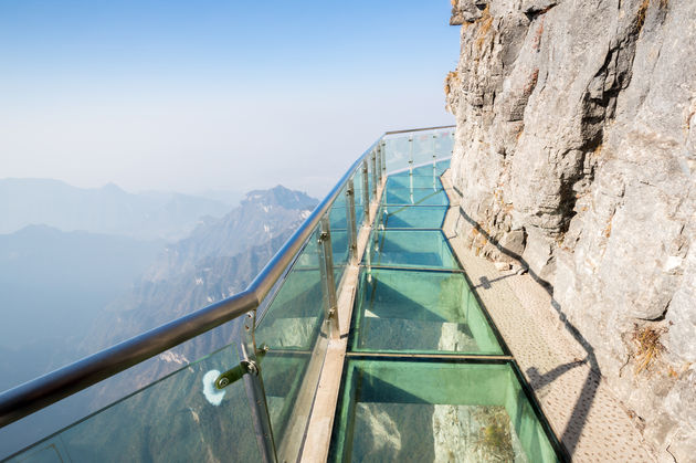 De Glass Skywalk in Zhangjiajie