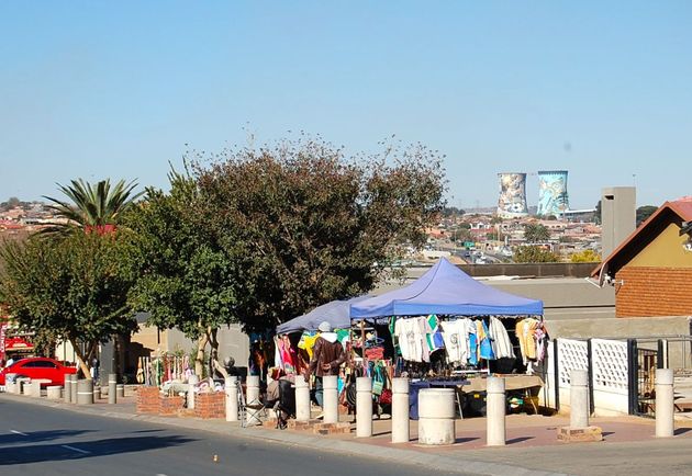 Uitzicht over de wijk SoWeTo