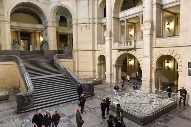 Het Stadhuis in Hannover is een mooi startplek