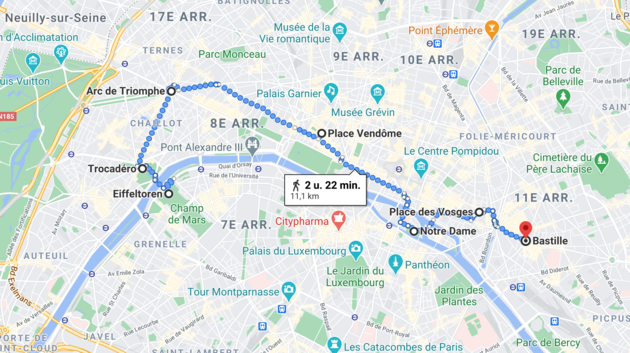 Deze wandelroute in Google Maps <a rel=\