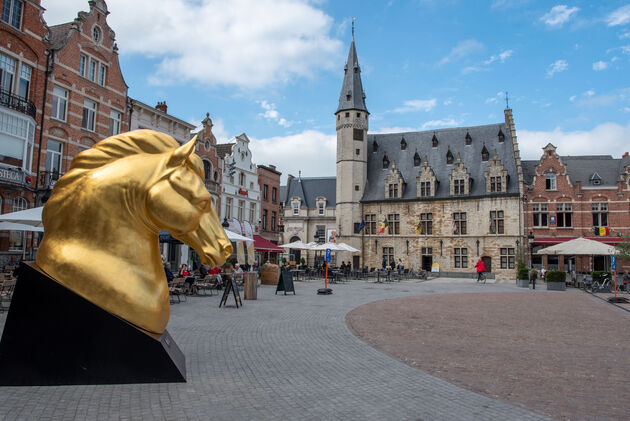 Ook op de Grote Markt vind je er een