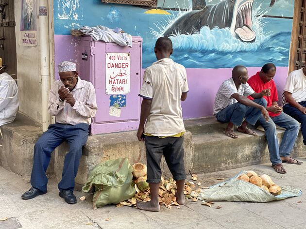 <em>Op elke straathoek is wel iets te zien, je kijkt je ogen uit in Stone Town.<\/em>