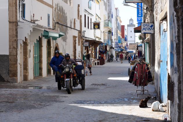 Een straatje in de oude medina