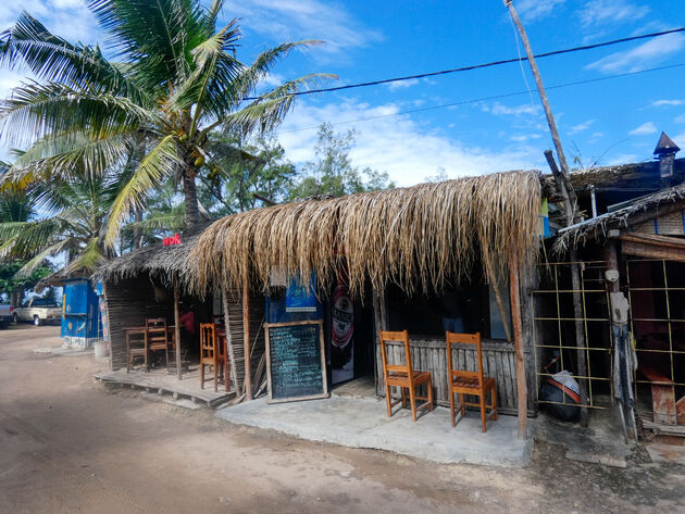 Typisch Swazi-restaurantje