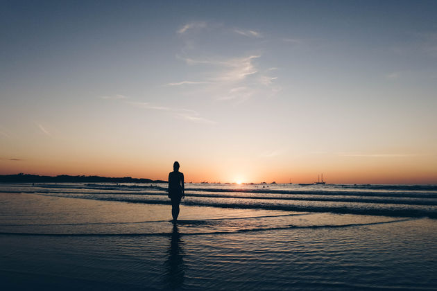 Mooie zonsondergangen op Playa Tamarindo