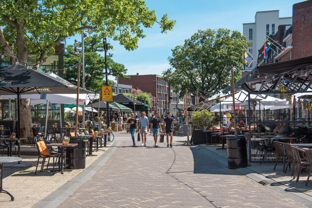 Gezellige terrasjes op het Piusplein