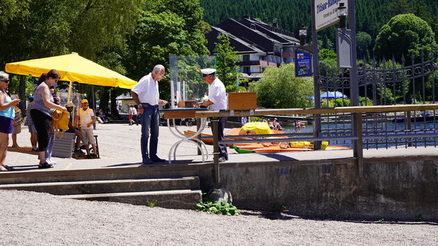 Titisee, tijd om een stukje te gaan varen