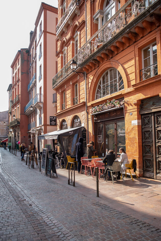 In iedere straat vind je leuke terrassen