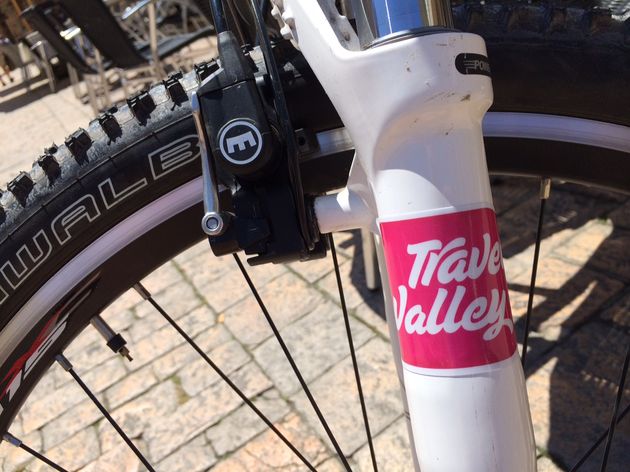 Zelfs de fiets van Henk is in Travelvalley style!