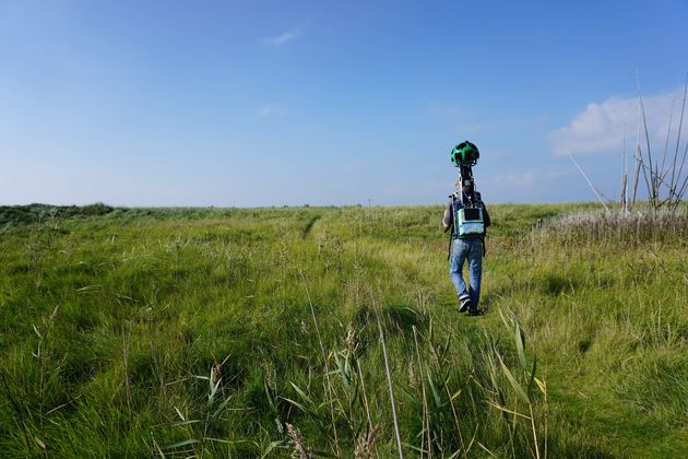 Dit de Trekker van Street View waar je mee op pad gaat