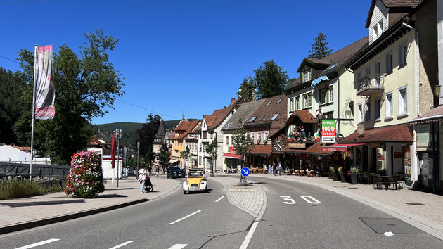 Onderweg naar Triberg aan de Schwarzwaldhochstrasse bekend van de Triberger Watervallen