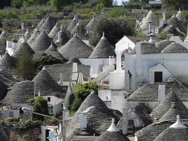 In Alberobello vind je 1.500 trulli