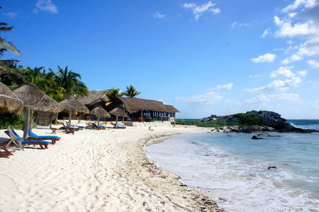 Spierwitte zandstranden en een azuurblauwe zee in Tulum!