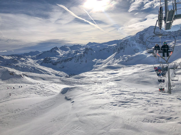 In Espace Killy kun je fantastische dagtochten maken op de ski`s