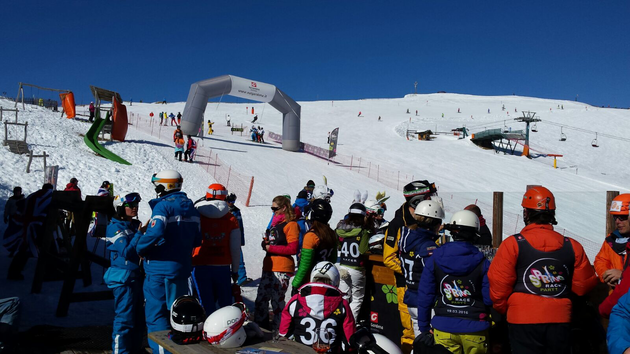 Spring party in Val Gardena.