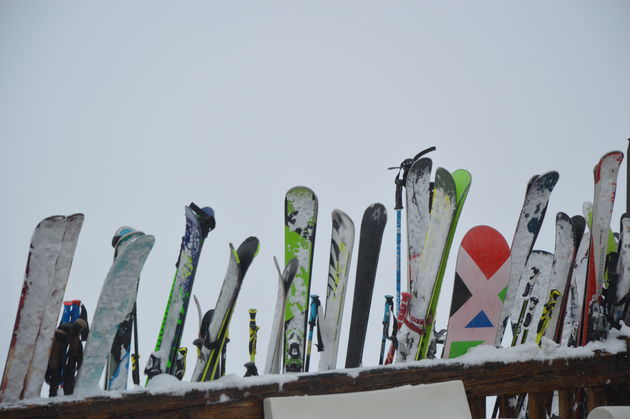 Er ligt al een behoorlijk pas sneeuw in Val Thorens