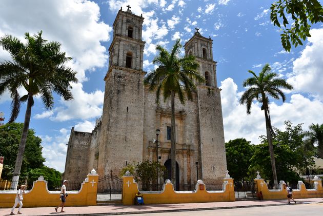 Fraaie kerk in het centrum van Valladolid