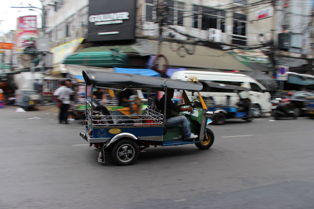 Verdwaal in een tuktuk