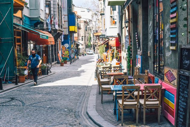 Nog meer gezellige terrasjes in Vodina Caddesi