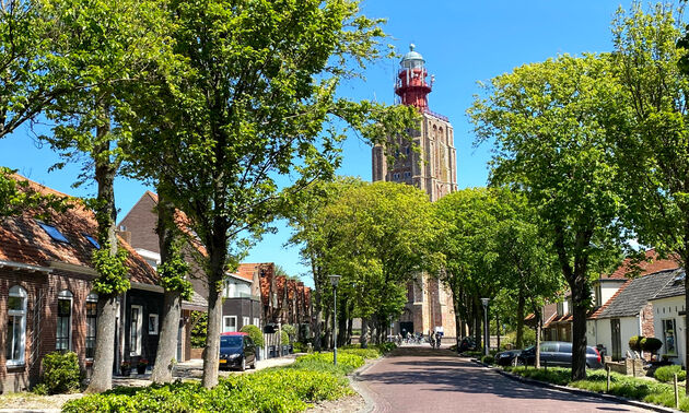 De prachtige vuurtoren het Zuiderlicht in Westkapelle