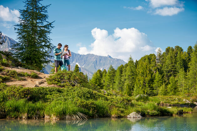 Wandelen met de Paznauner Alpen om je heen is een genot