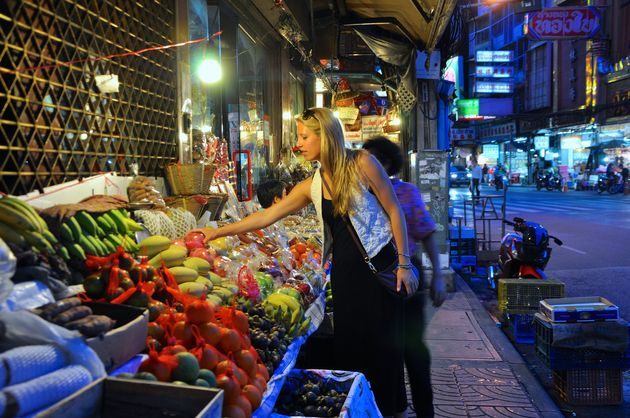 Maak een wandeling door Chinatown