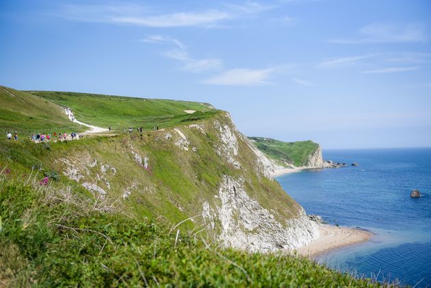 Het is zeker de moeite om af en toe even om te kijken: wat is de Jurassic Coast toch prachtig!