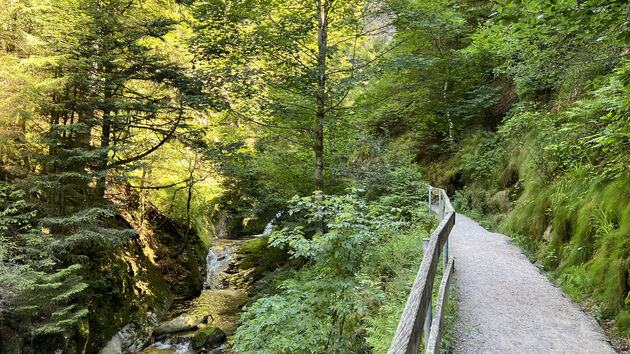 Wandeling naar de Allerheiligen Watervallen Oppenau