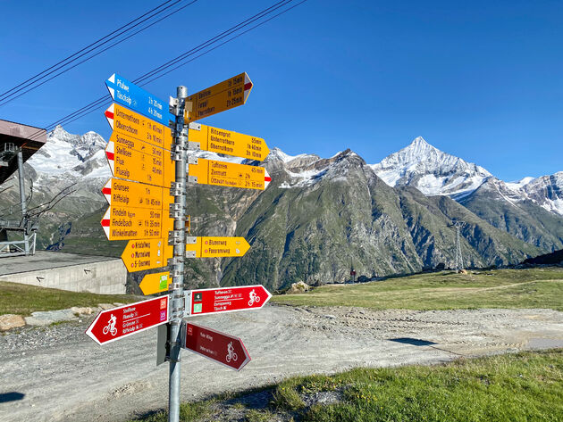 Al zijn er nog veel meer mooie hikes te doen in wandelparadijs Zermatt