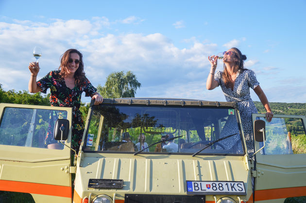 De wijnsafari is een perfecte activiteit tijdens een familie- of vriendenweekend