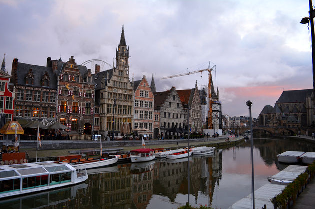 Het historische centrum van de stad